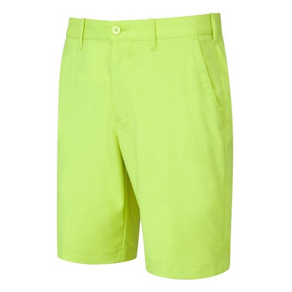 Ping Bradley Lightweight Golf Shorts - Lime Marl - 32